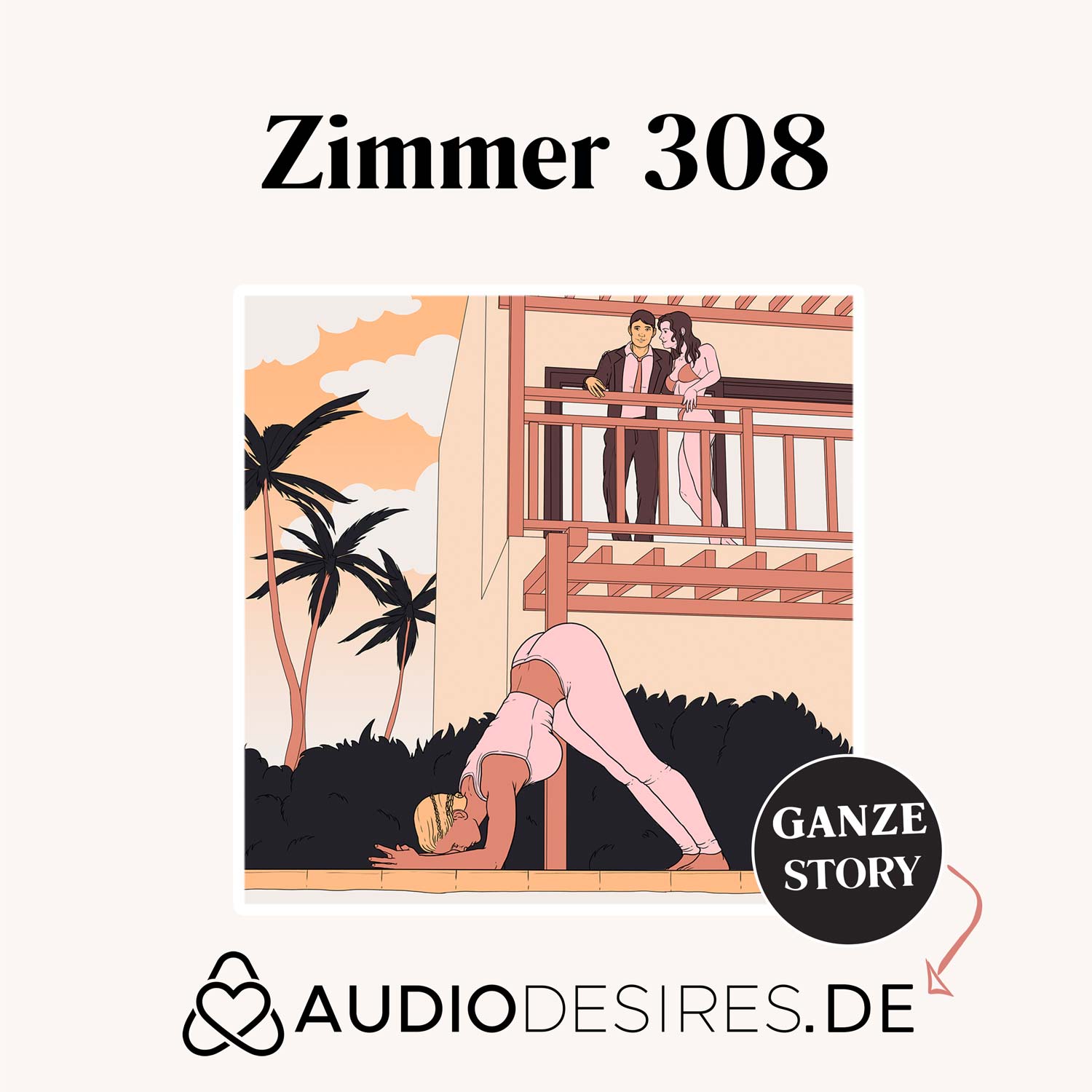 Zimmer 308 - Dreier Sex ✅ MFF Dreier ✅ Sex mit Fremden ✅ Sex im Urlaub ✅ Sexgeschichte episode artwork
